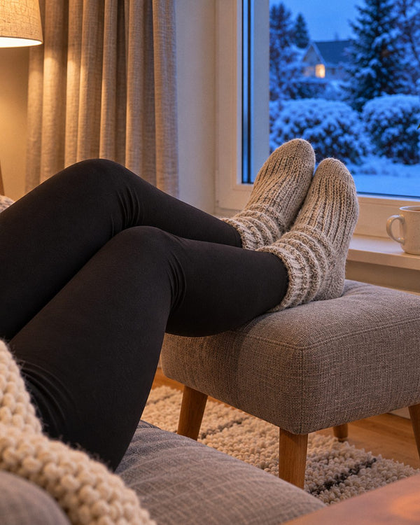 Thermo-Leggings mit Fleece: dritte Nahaufnahme