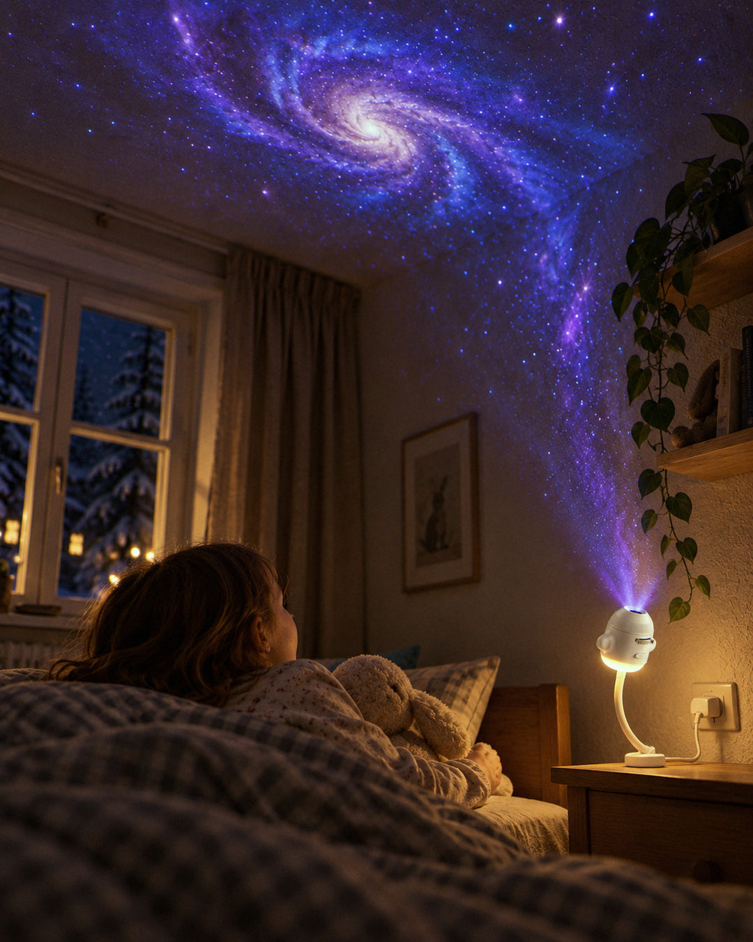 Himmelszelt: Sternenhimmel über dem Kinderbett