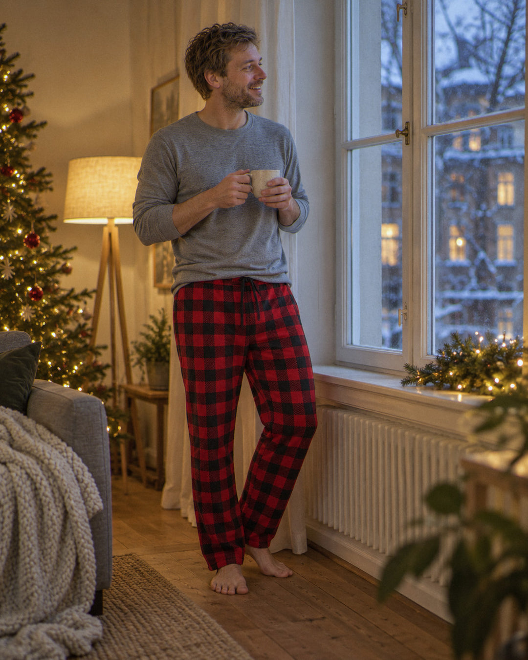 Karoschlaf am Weihnachtsmorgen getragen
